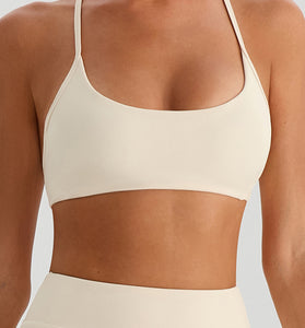 Strappy Supportive Sports Bra