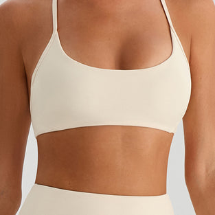 Strappy Supportive Sports Bra