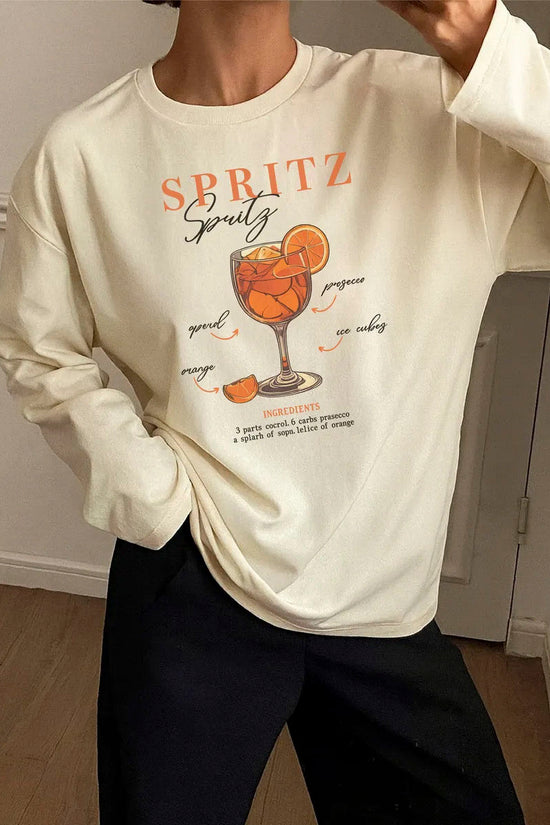 Graphic Spritz Long Sleeve Tee