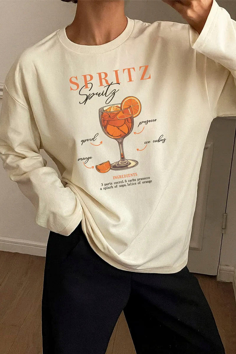 Graphic Spritz Long Sleeve Tee