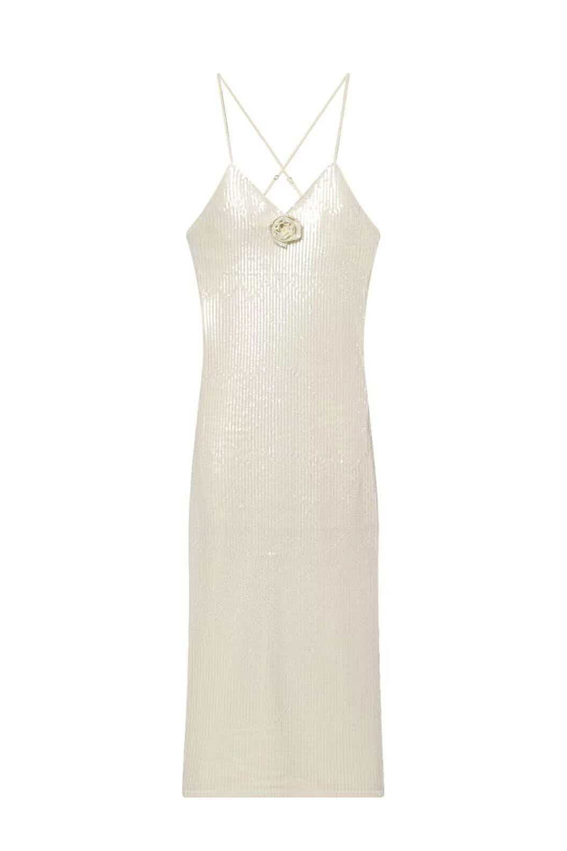 Sequin Strappy Party Dress