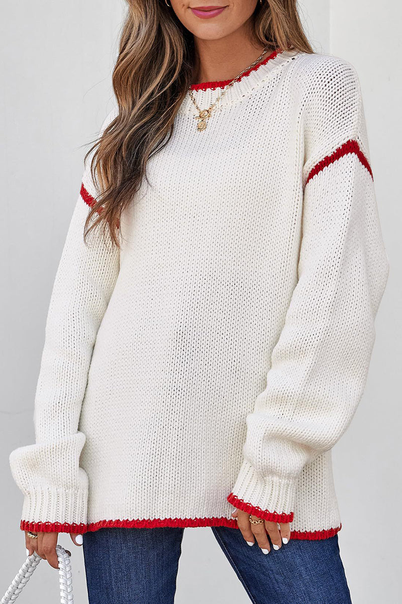 Classic Ribbed Textured Sweater