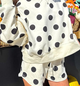Polka Dot Cozy Loungewear Set