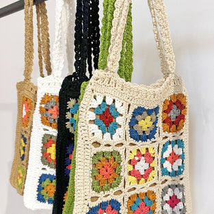 Handcrafted Patchwork Tote Bag