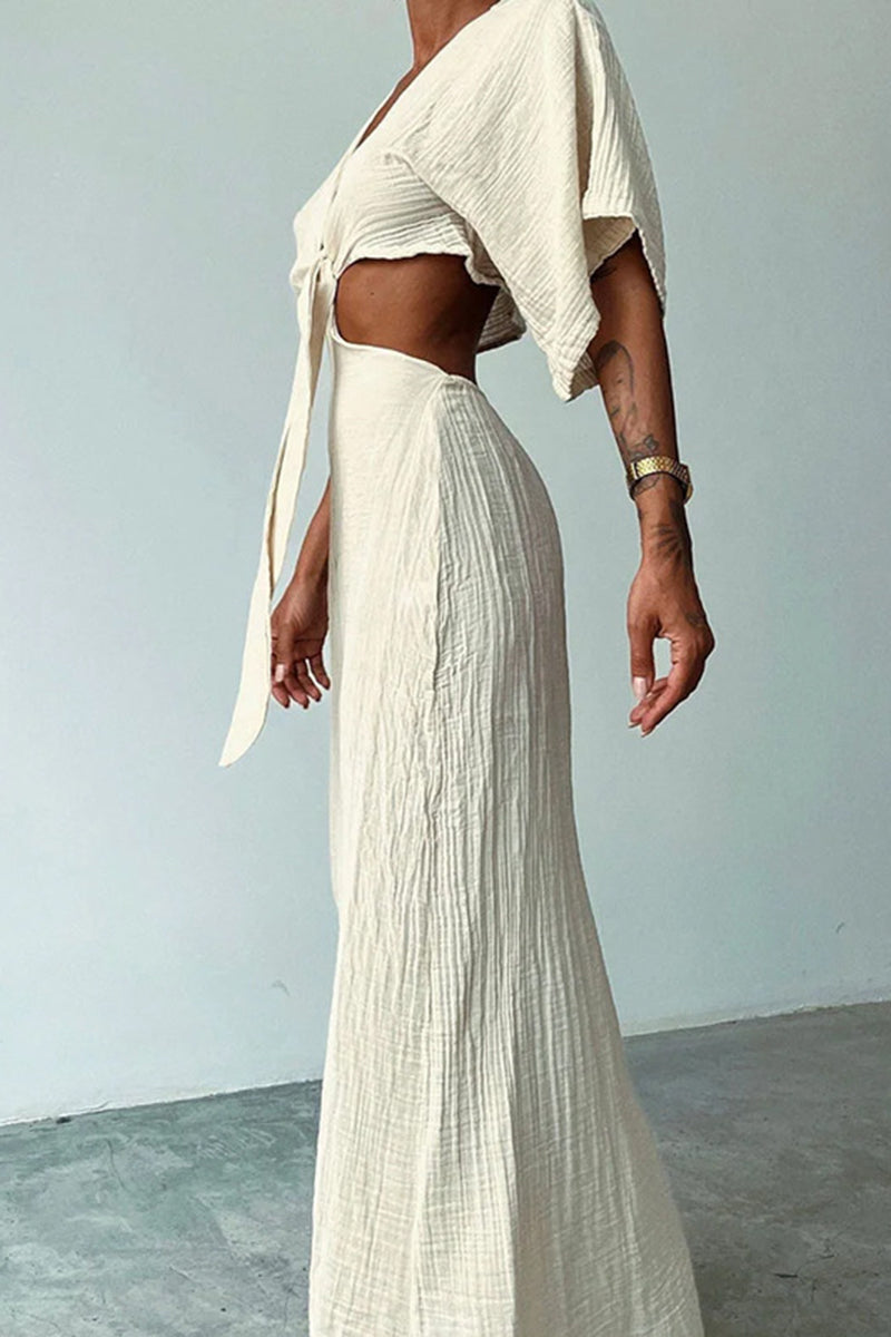 Chic Cut-Out Maxi Dress