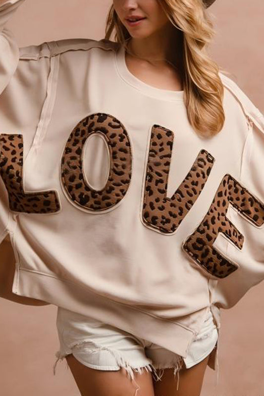 Leopard Love Sweatshirt