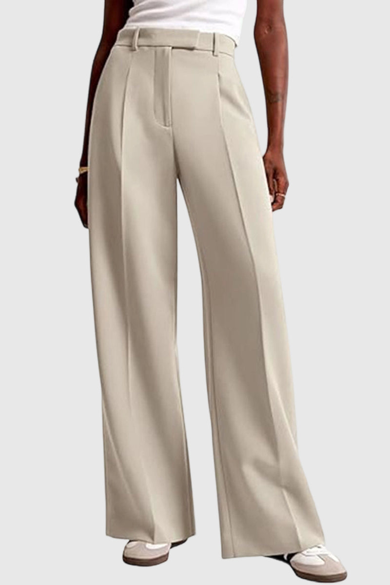 Wide-Leg Relaxed Fit Casual Pants