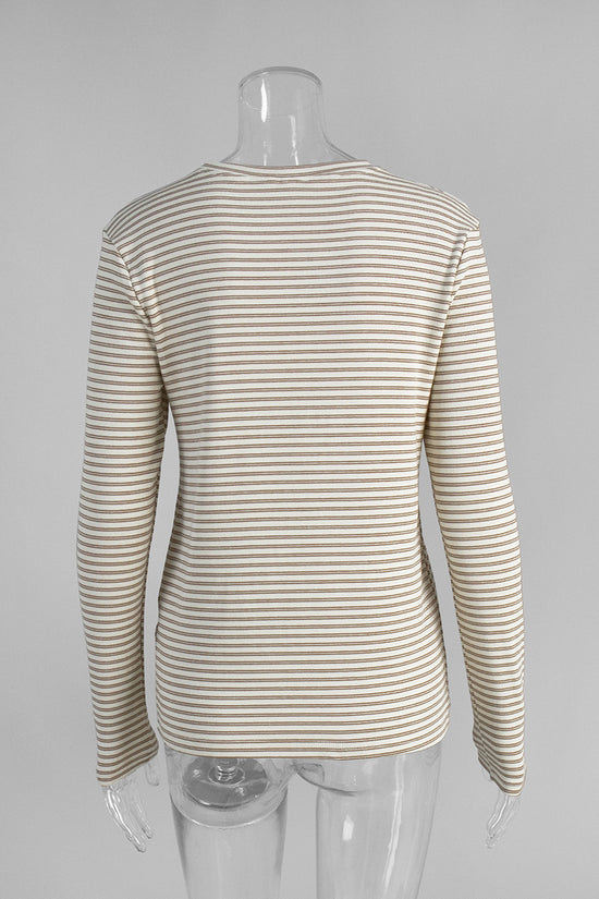 Striped Long Sleeve T-Shirt