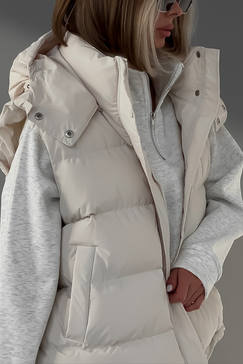 Quilted Sleeveless Puffer Vest