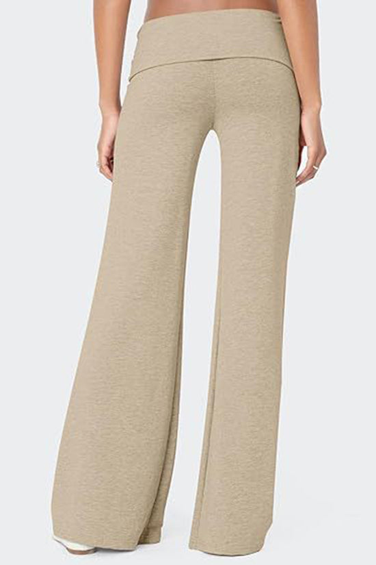 Flared High-Waist Workout Leggings