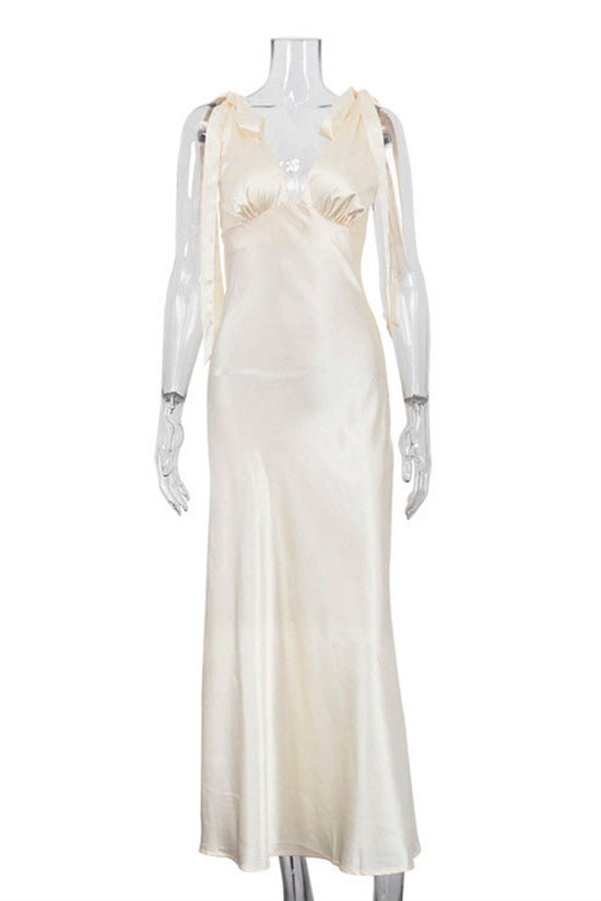 Elegant Sleeveless Maxi Dress