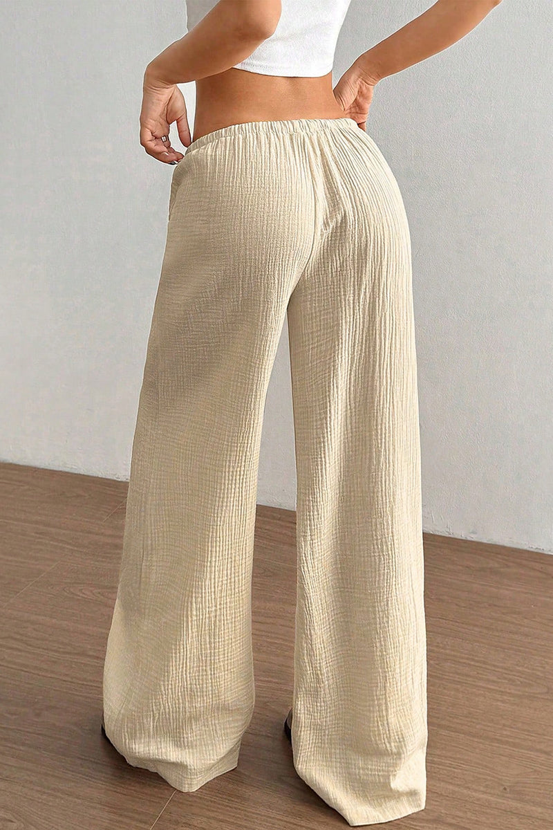 Relaxed Fit Casual Pants