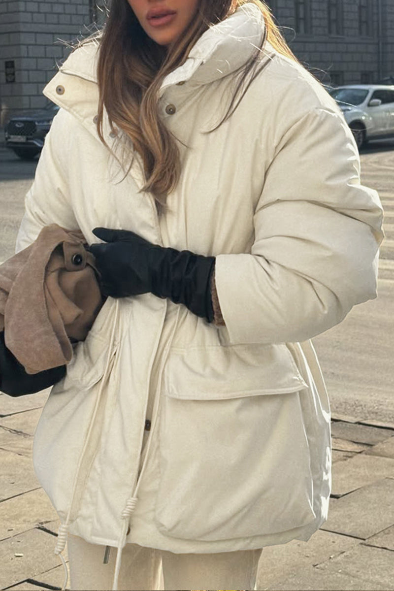 Classic High-Neck Padded Coat