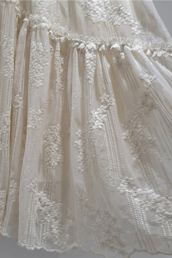 Elegant Lace Midi Skirt
