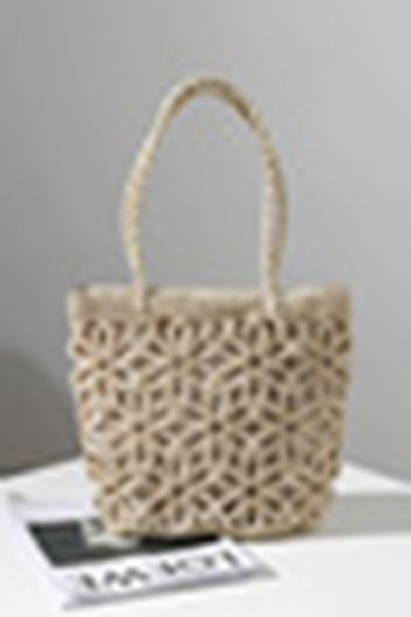 Chic Openwork Tote Bag