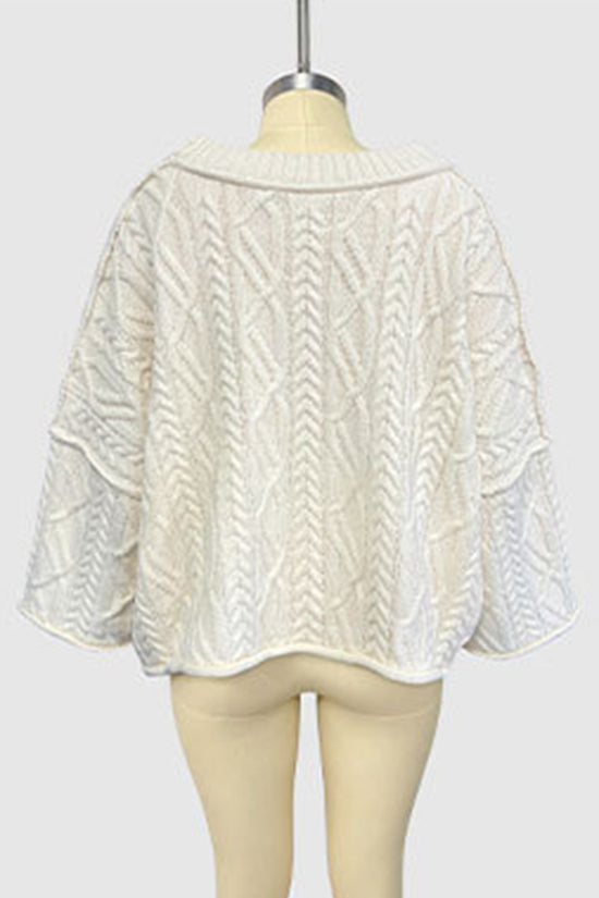 Cable Knit Oversized Sweater