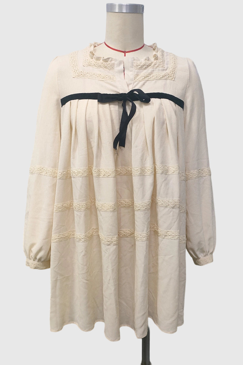 Elegant Ribbon Casual Dress