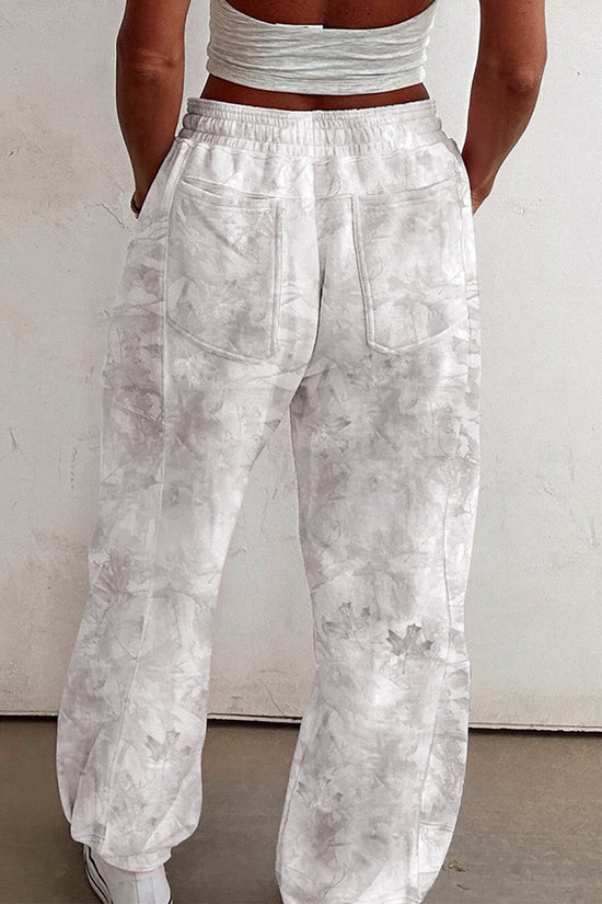Relaxed Fit Casual Drawstring Pants