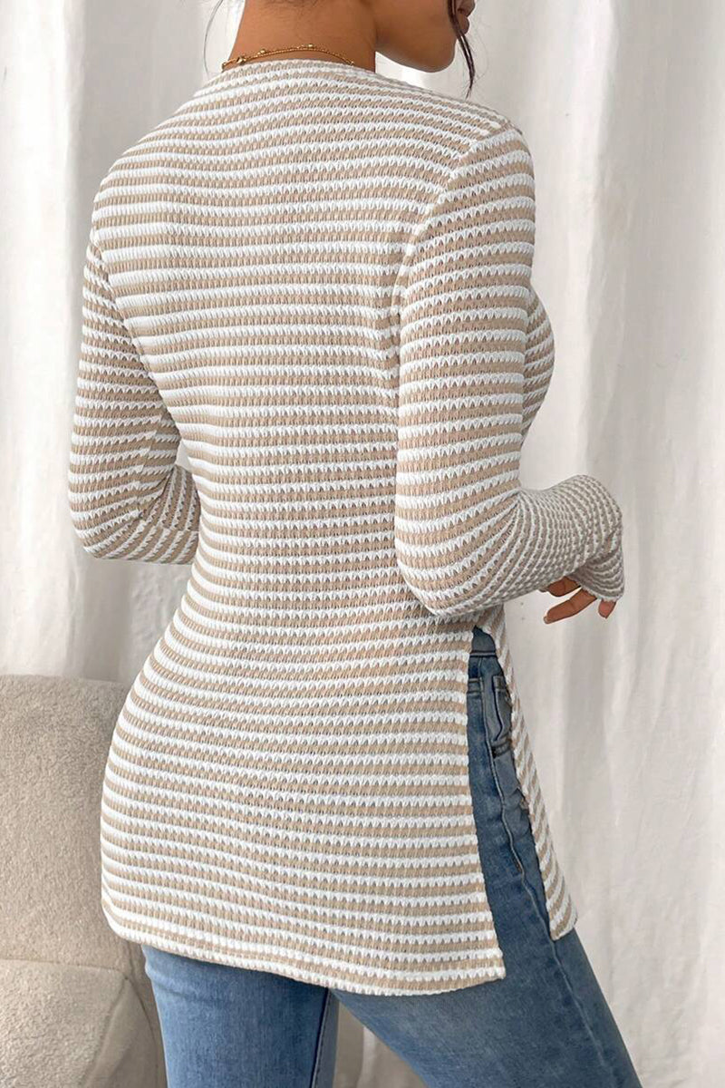 Striped Long Sleeve T-Shirt