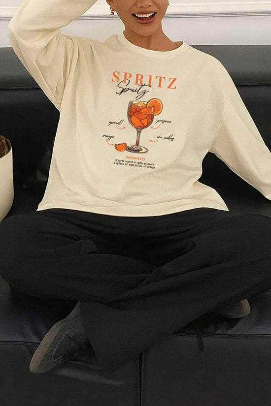 Graphic Spritz Long Sleeve Tee