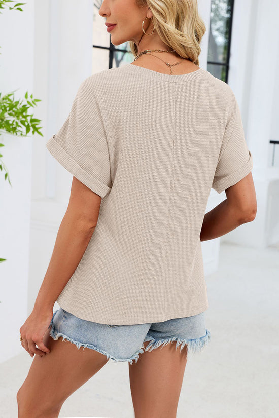 Lace Detail Casual Tee