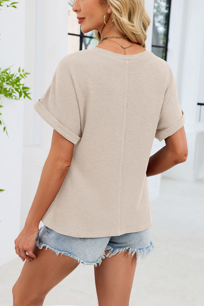 Lace Detail Casual Tee