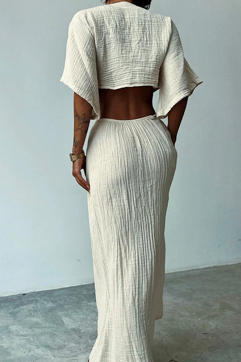 Chic Cut-Out Maxi Dress