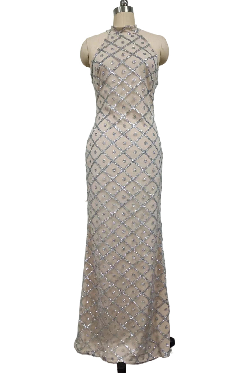 Elegant Sleeveless Evening Dress
