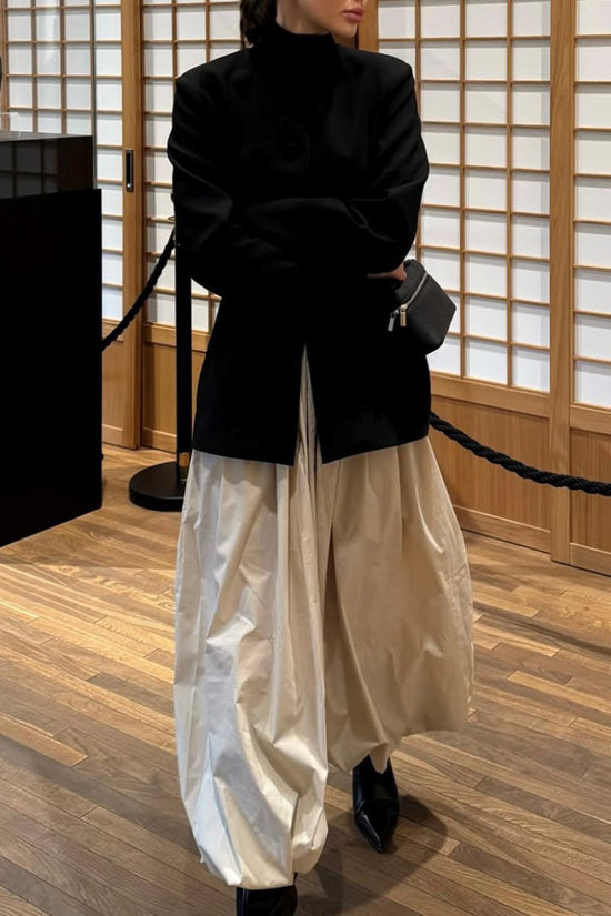 Elegant Oversized Casual Pants