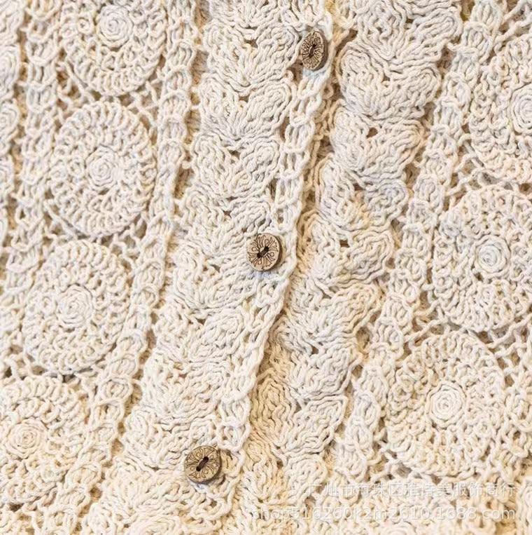 Crochet Fringe Sweater Vest