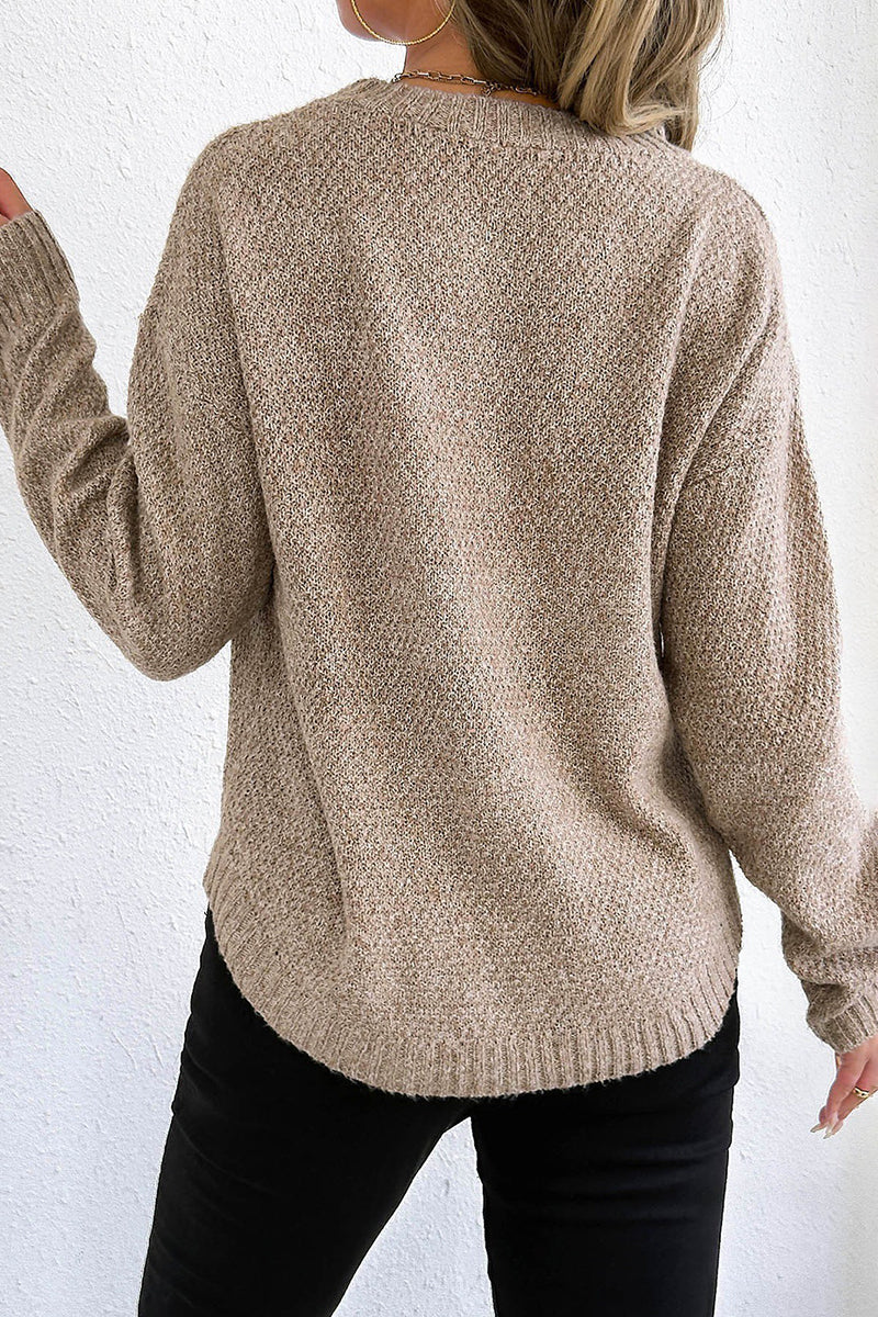 Cozy Knit Long Sleeve Sweater