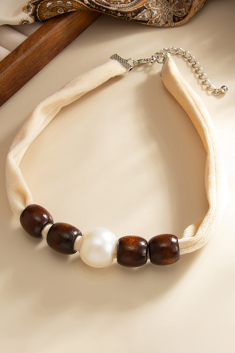 Elegant Beaded Choker Necklace