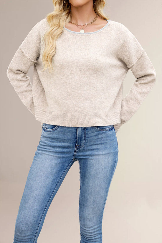 Casual Chic Long Sleeve Sweater