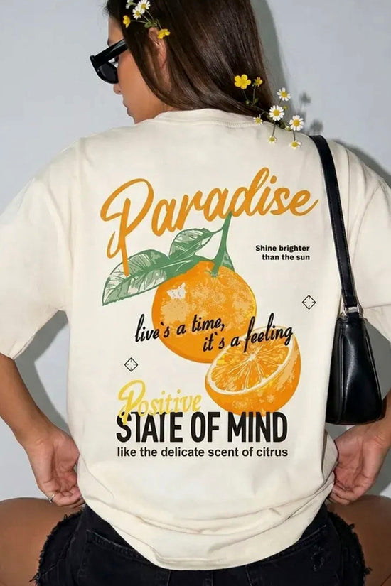 Graphic Citrus Paradise T-Shirt