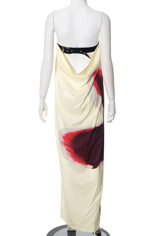 Maxi Floral Sleeveless Dress