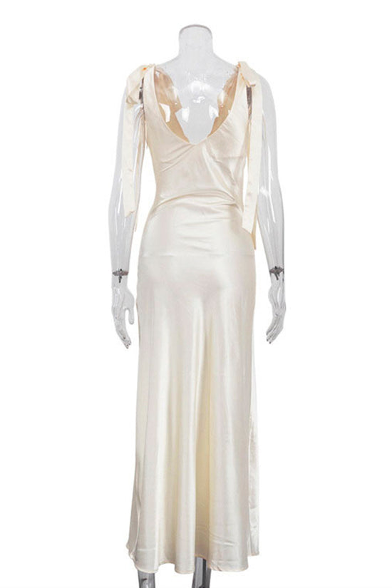 Elegant Sleeveless Maxi Dress
