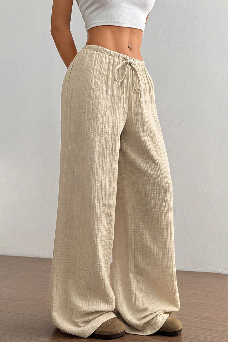 Relaxed Fit Casual Pants