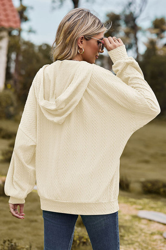 Cozy Hooded Zip-Up Sweatshirt