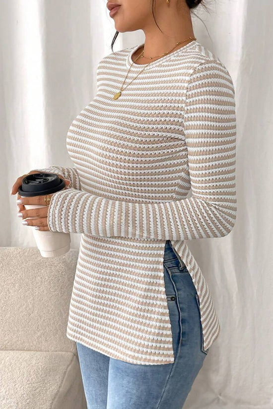 Striped Long Sleeve T-Shirt