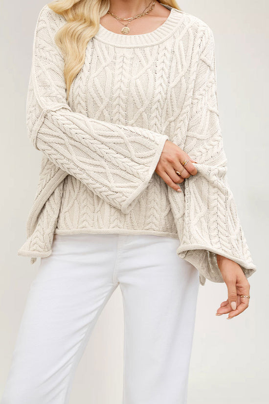 Cable Knit Oversized Sweater