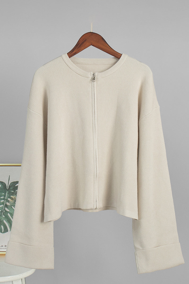 Cozy Chic Zip-Up Pants Set
