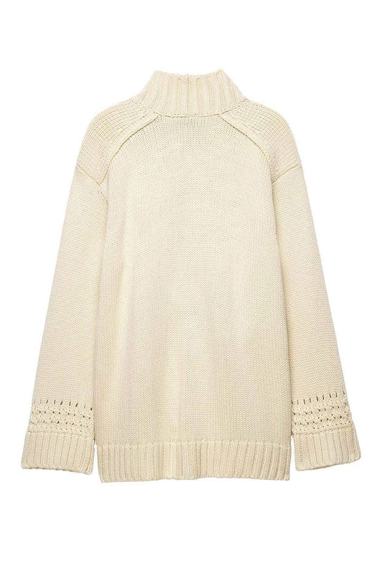 Elegant Knit Wrap Cardigan