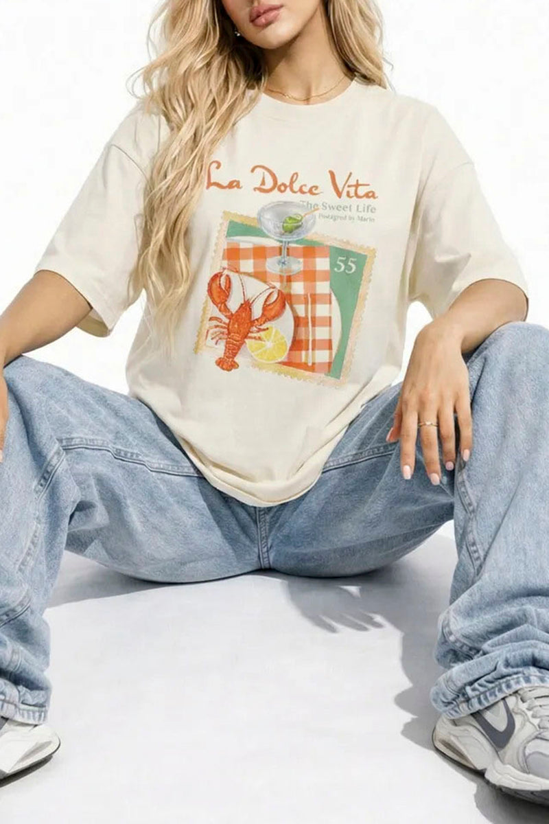Graphic Print Relaxed Fit T-Shirt