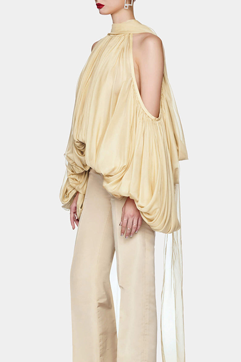 Elegant Puff Sleeve Blouse
