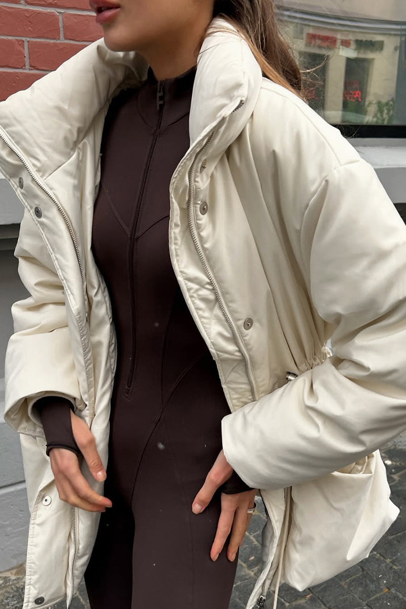 Classic High-Neck Padded Coat