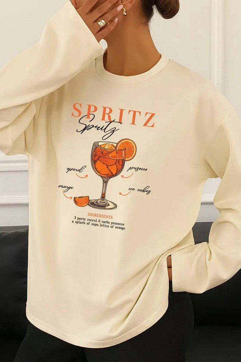 Graphic Spritz Long Sleeve Tee
