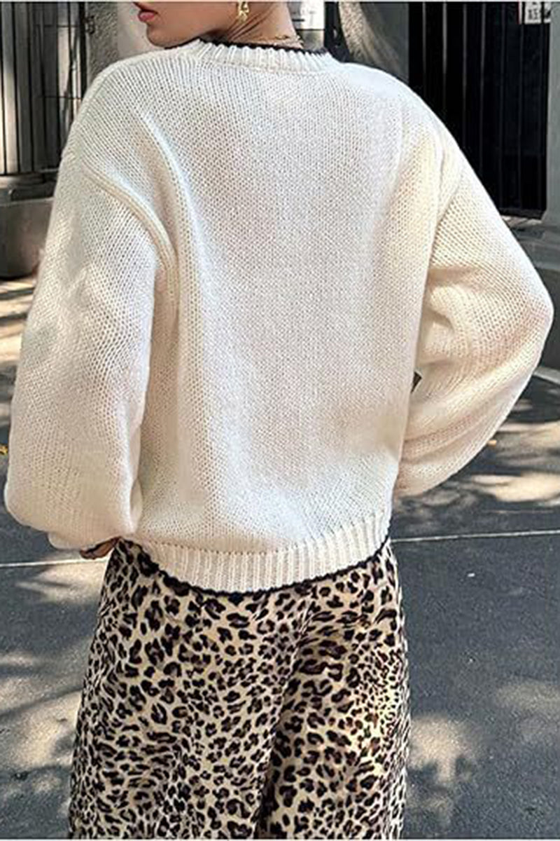 Lobster Graphic Oversized Sweater