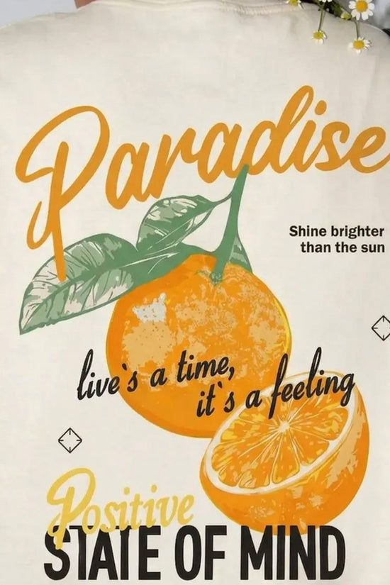 Graphic Citrus Paradise T-Shirt