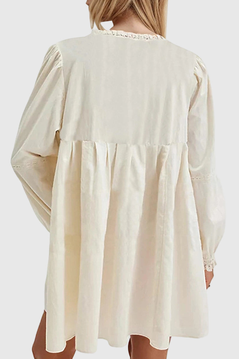 Elegant Ribbon Casual Dress