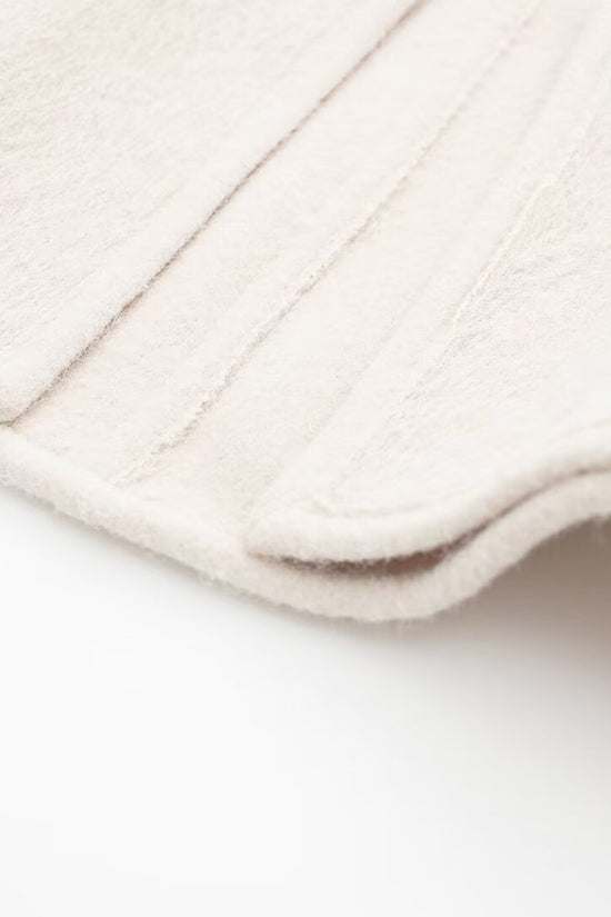 Double Buckle Detail Blazer Jacket